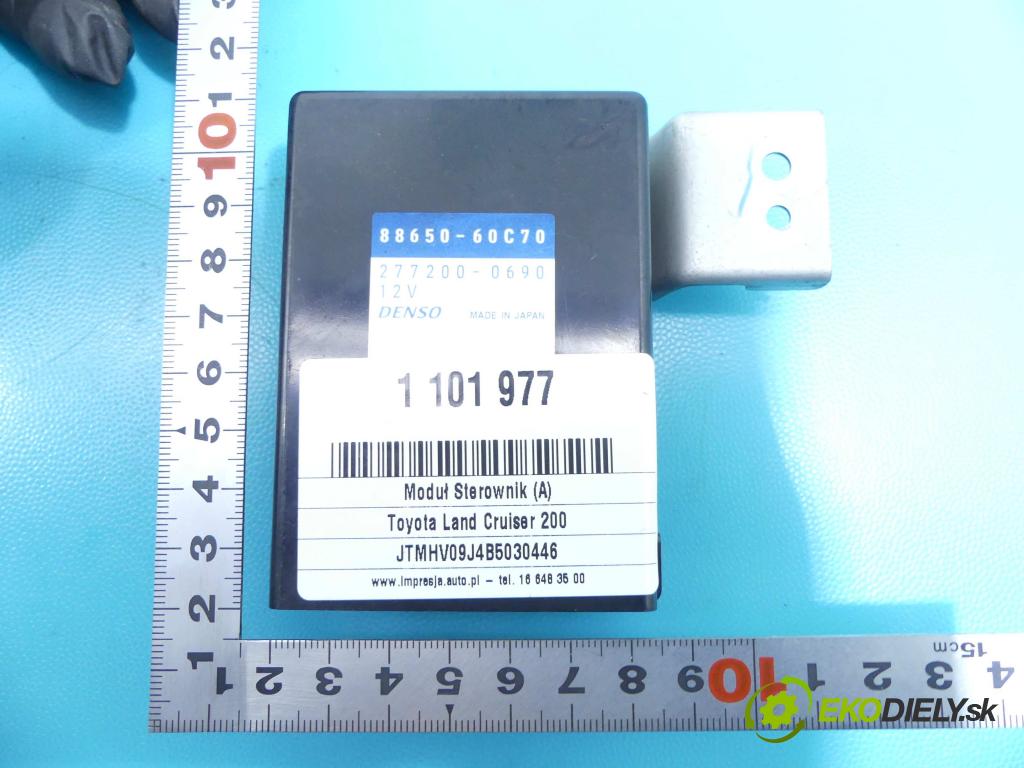 Toyota Land Cruiser J200 2007- 4.5 V8 D4D automatic 241 kW 4461 cm3 5- modul riadiaca jednotka 88650-60C70 (Ostatné)