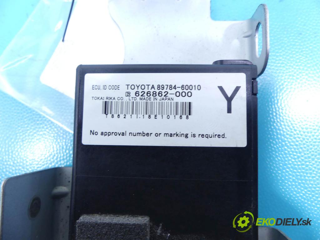 Toyota Land Cruiser J200 2007- 4.5 V8 D4D automatic 241 kW 4461 cm3 5- modul riadiaca jednotka 89784-60010 (Ostatné)