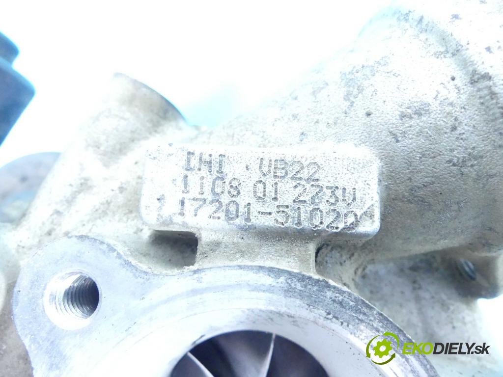 Toyota Land Cruiser J200 2007- 4.5 V8 D4D 328KM automatic 241 kW 4461 cm3 5- turbodúchadlo, turbo VB22 (Turbodúchadlá (kompletné))