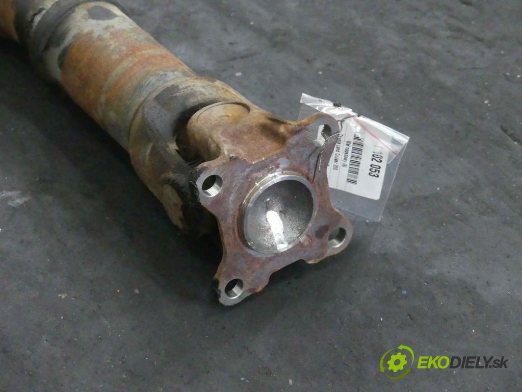 Toyota Land Cruiser J200 2007- 4.5 V8 D4D 328KM automatic 241 kW 4461 cm3 5- Hřídel: jízda:  (Kardaňové hriadele)