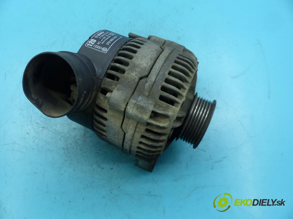 Audi A4 B5 1994-2001 2.4 V6 165 HP manual 121 kW 2393 cm3 4- Alternator 0123510061 (Alternátory)