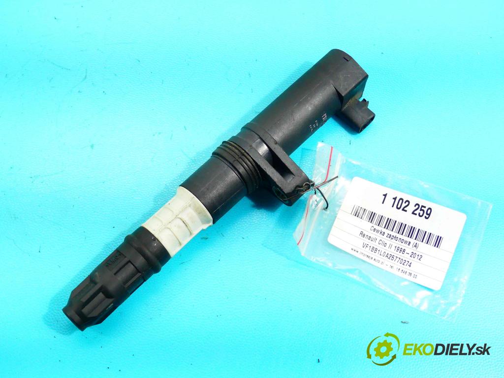 Renault Clio II 1998-2012 1.4 16v 98 HP automatic 72 kW 1390 cm3 5- cievka zapaľovacia 633213M (Zapaľovacie cievky, moduly)