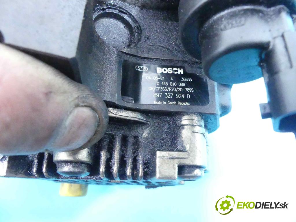 Opel Astra III 2004-2014 1.7 cdti 101 HP manual 74 kW 1686 cm3 5- čerpadlo vstrekovacia 0445010086 (Vstrekovacie čerpadlá)