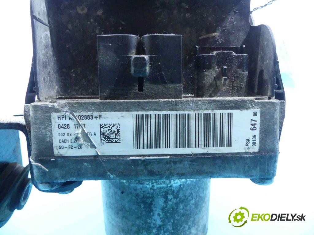 Peugeot Partner II 2008-2018 1.6 HDI 99 HP manual 73 kW 1560 cm3 5- čerpadlo posilovač 9813664780 (Servočerpadlá, pumpy riadenia)