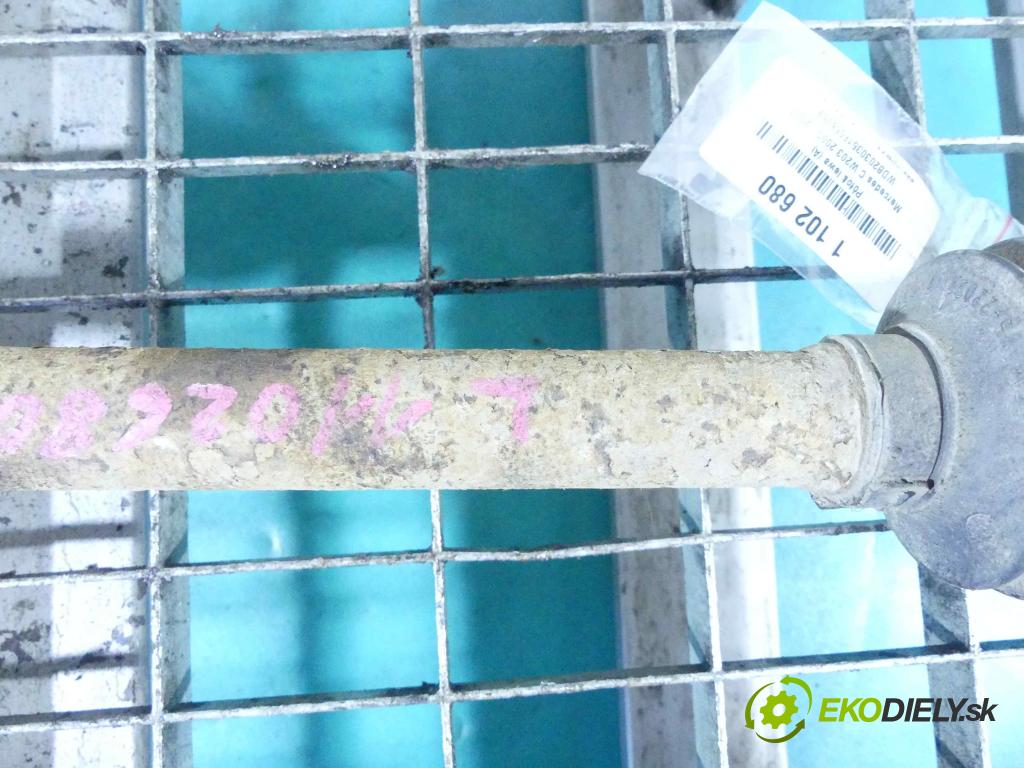 Mercedes C W203 2000-2007 2.0 16V 129 HP manual 95 kW 1998 cm3 4- poloos ľavé  (Poloosy)