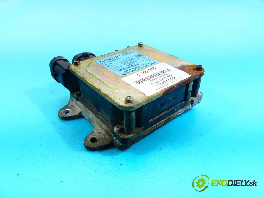 Citroen C3 2002-2009 1.4 hdi 68 HP manual 50 kW 1399 cm3 5- modul riadiaca jednotka 9648507280 (Ostatné)