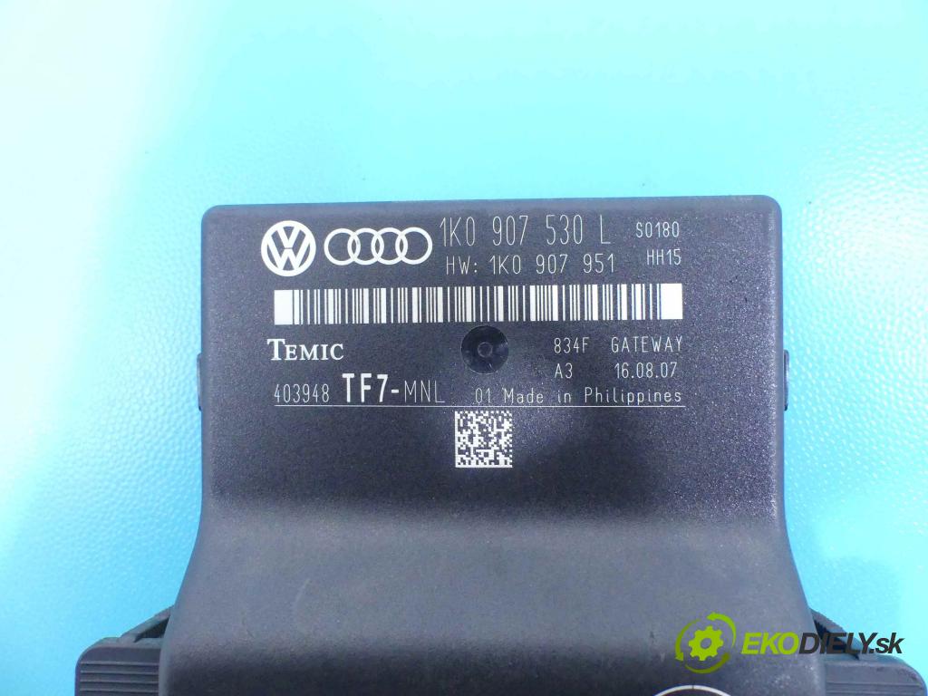 Audi A3 8P 2003-2012 1.9 tdi 105 HP manual 77 kW 1896 cm3 3- modul riadiaca jednotka 1K0907530L (Ostatné)