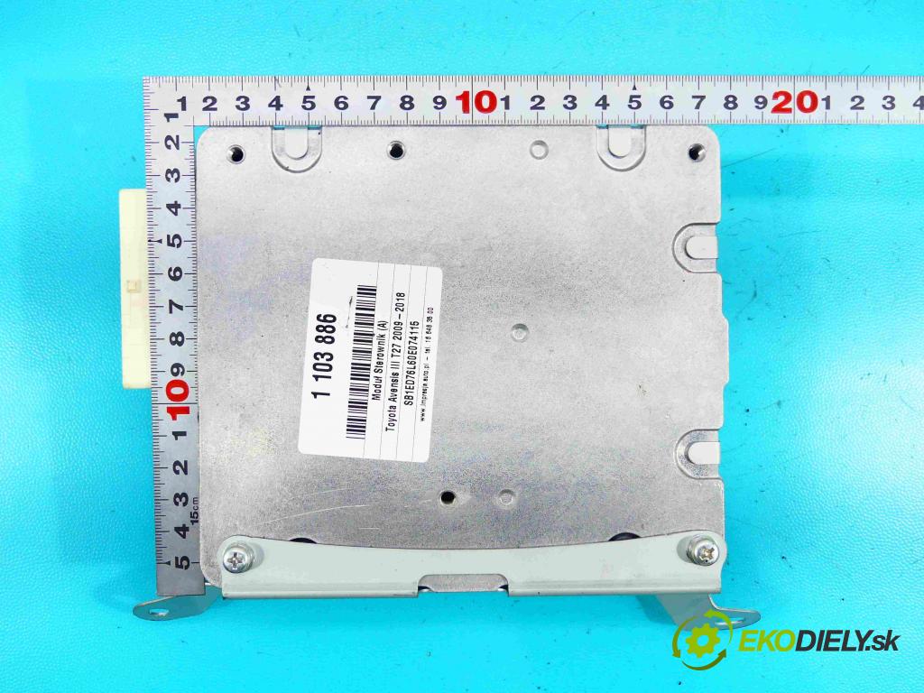 Toyota Avensis III T27 2009-2018 2.0 D4D 126 HP manual 93 kW 1998 cm3 5- modul riadiaca jednotka 89650-05101 (Ostatné)