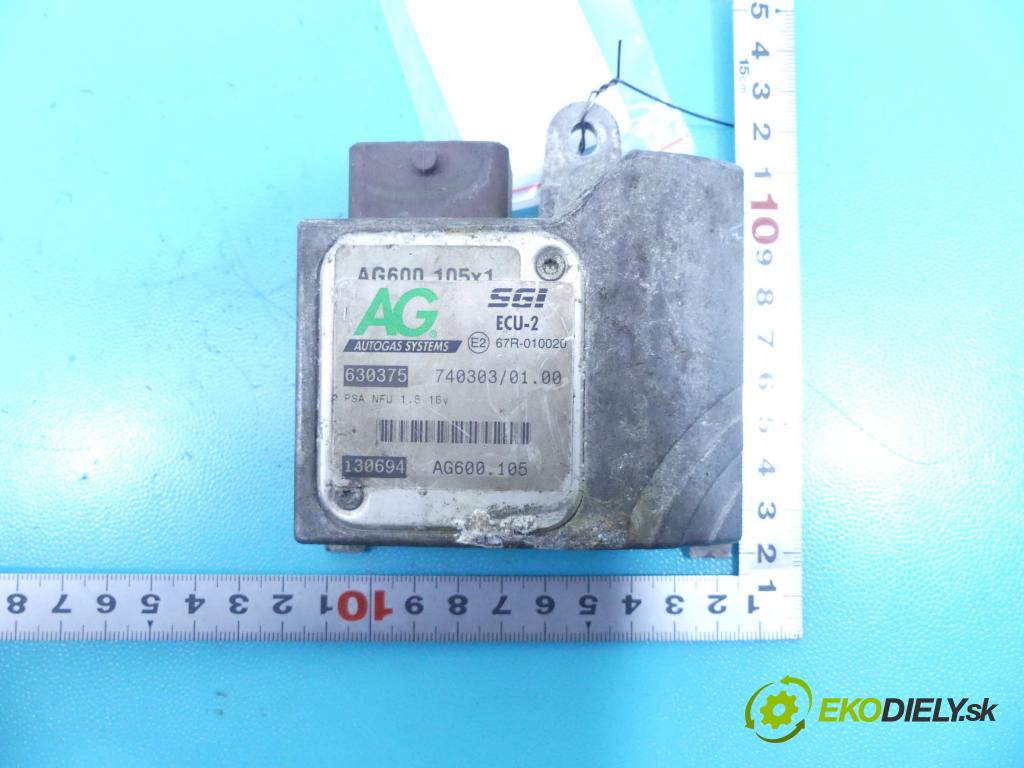 Peugeot 307 1.6 16v 109 HP manual 80 kW 1587 cm3 5- modul riadiaca jednotka 67R-010020 (Ostatné)