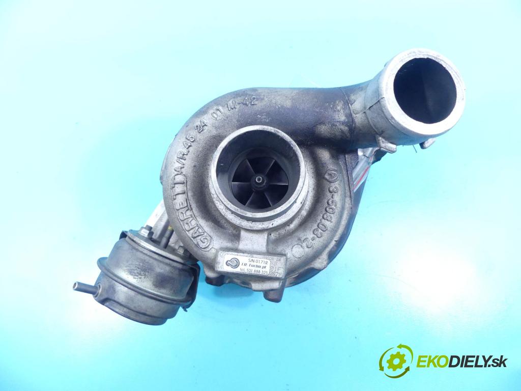 Audi A4 B6 2000-2004 2.5 tdi 179KM manual 132 kW 2496 cm3 5- turbodúchadlo, turbo 454135-5 (Turbodúchadlá (kompletné))