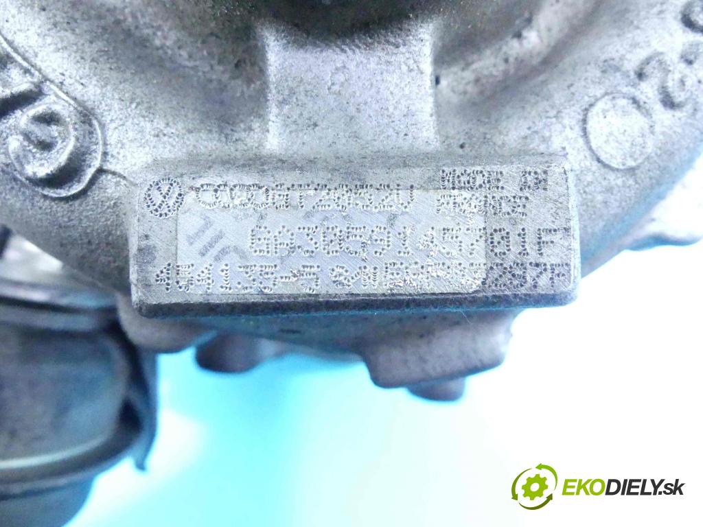 Audi A4 B6 2000-2004 2.5 tdi 179KM manual 132 kW 2496 cm3 5- turbodúchadlo, turbo 454135-5 (Turbodúchadlá (kompletné))