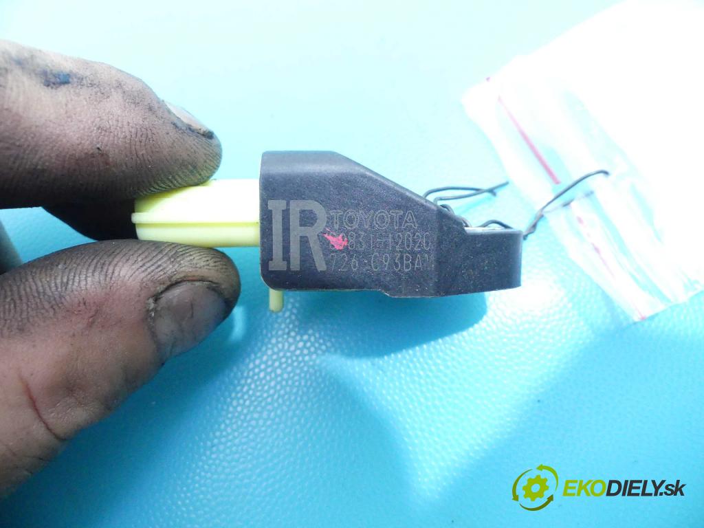 Toyota Avensis III T27 2009-2018 2.0 D4D 126 HP manual 93 kW 1998 cm3 5- snímač šokovat: 89831-12020 (Snímače nárazu)