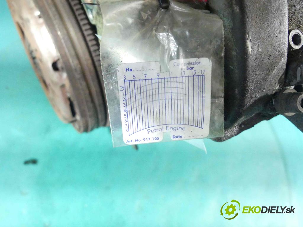 Audi A4 B5 1994-2001 1.8 20v 125 hp manual 92 kW 1781 cm3 4- motor benzín ADR