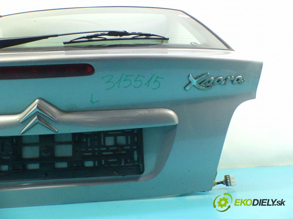 Citroen Xsara II 2000-2004 1.6 16v 109 HP manual 80 kW 1587 cm3 5- zadna kufor  (Zadné kapoty)
