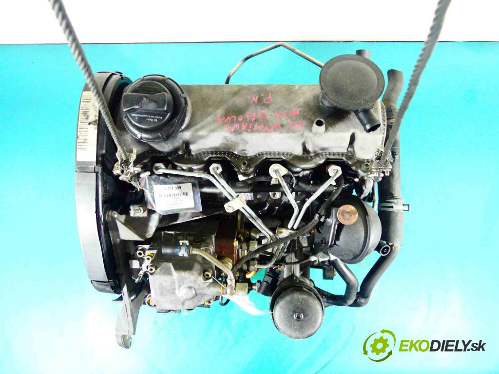 Seat Leon I 1999-2005 1.9 tdi 90 hp manual 66 kW 1896 cm3 5- motor diesla ALH