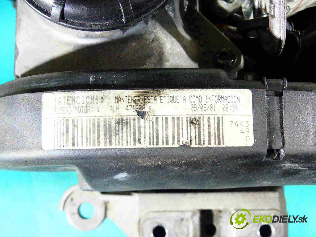 Seat Leon I 1999-2005 1.9 tdi 90 hp manual 66 kW 1896 cm3 5- motor diesla ALH