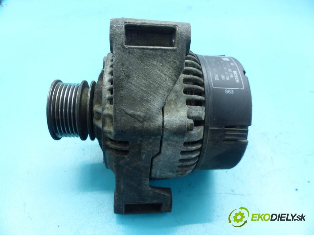 Mercedes E W210 1995-2002 2.2d 95 HP manual 70 kW 2155 cm3 4- Alternator 0123320046 (Alternátory)