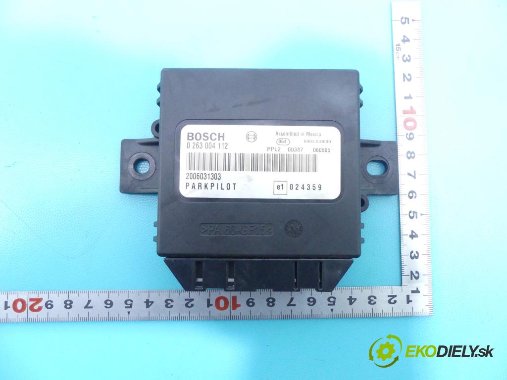 Skoda Octavia II 2004-2013 1.9 tdi 105 HP manual 77 kW 1896 cm3 5- modul riadiaca jednotka 0263004112 (Ostatné)