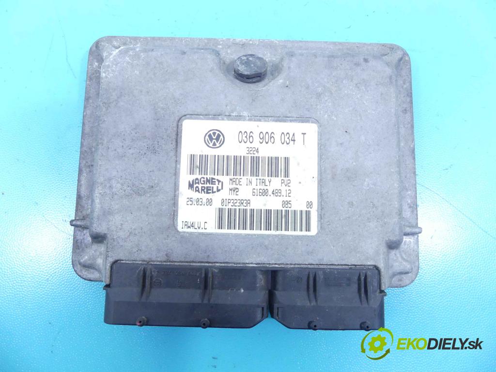 Skoda Fabia I 1999-2007 1.4 16v 101 hp manual 74 kW 1390 cm3 5- jednotka řídící 036906034T