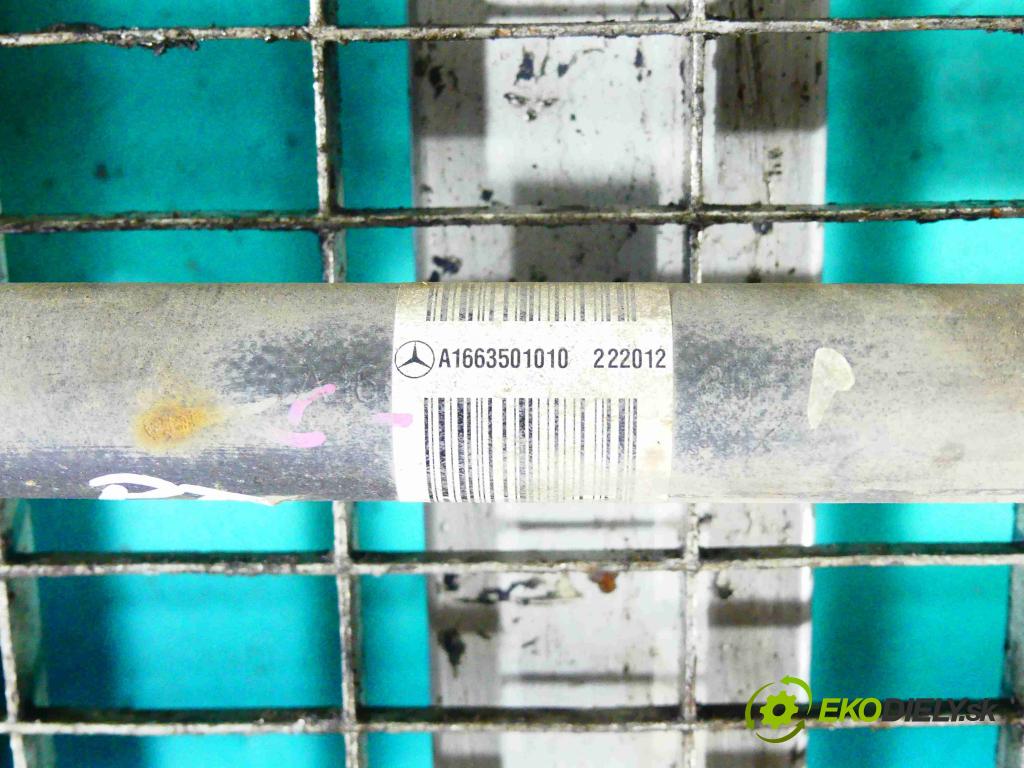 Mercedes ML W166 2011-2015 3.5 V6 306KM automatic 225 kW 3498 cm3 5- poloos pravé A1663501010 (Poloosy)