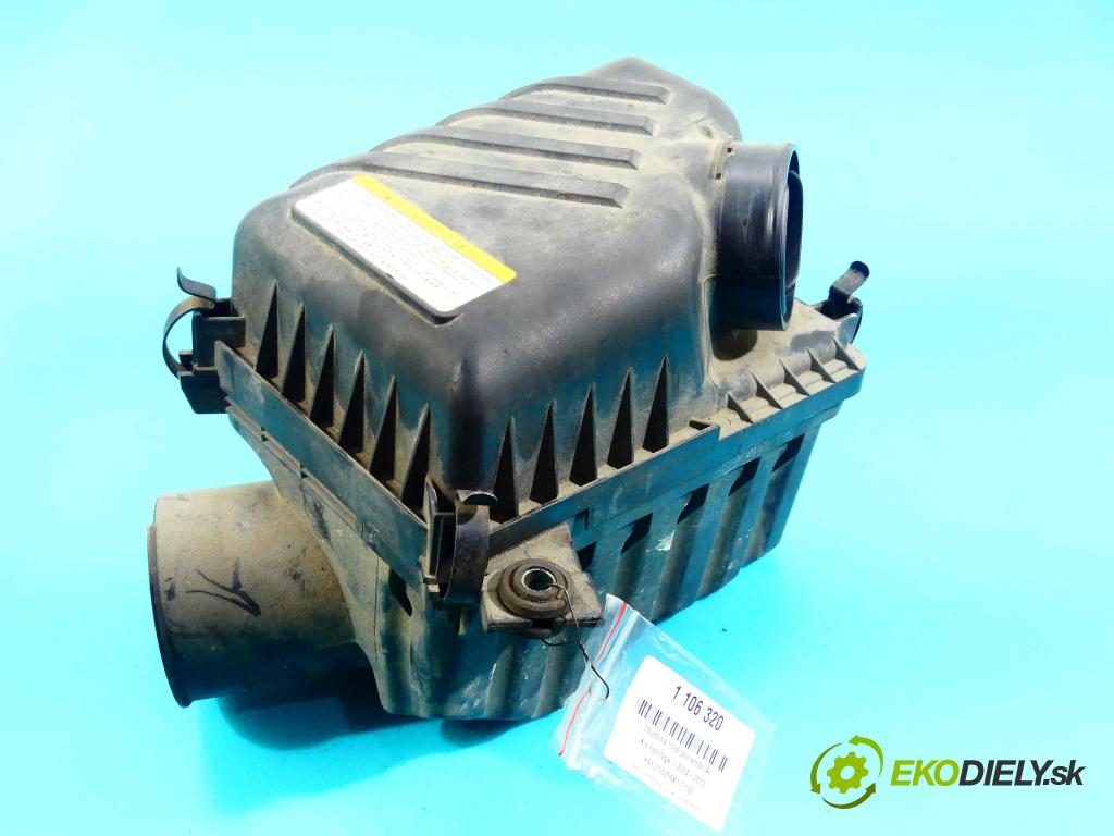 Kia Sportage II 2004-2010 2.0 B 16V 140 hp manual 103 kW 1975 cm3 5- obal filtra vzduchu 28100-1F000 (Kryty filtrů)