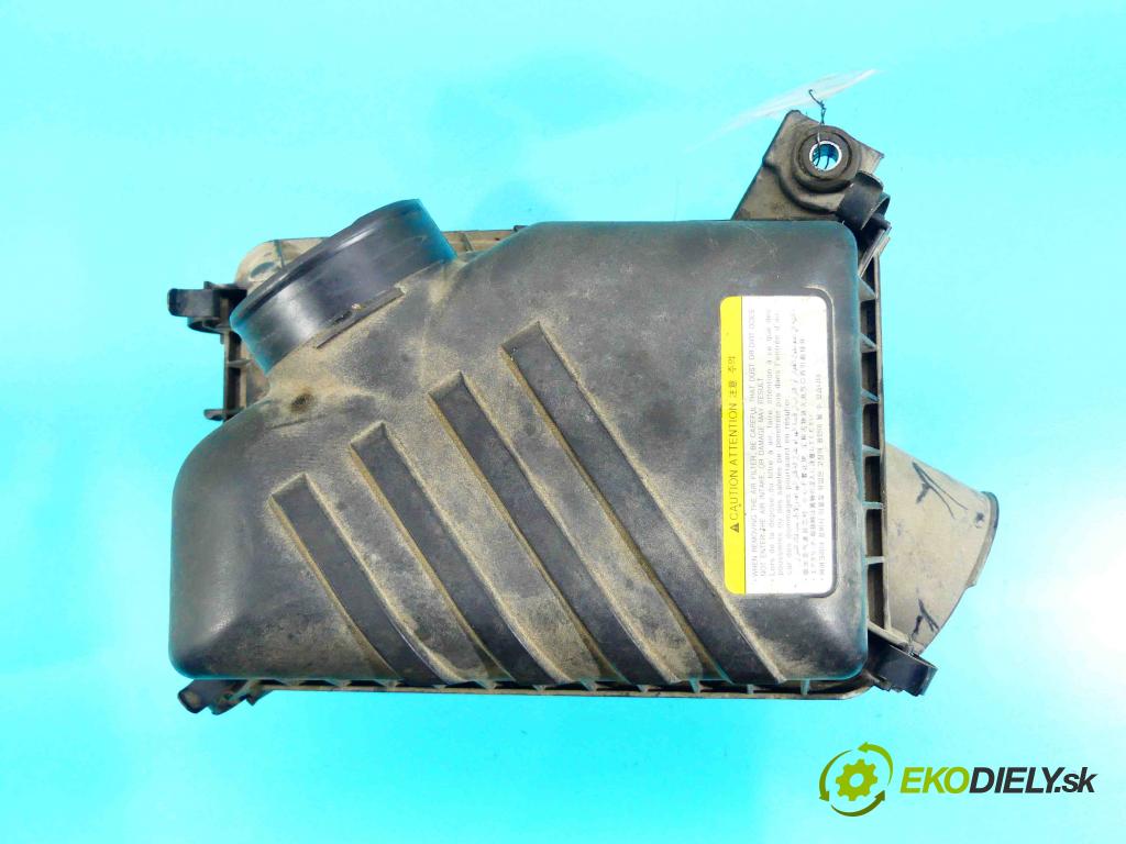 Kia Sportage II 2004-2010 2.0 B 16V 140 hp manual 103 kW 1975 cm3 5- obal filtra vzduchu 28100-1F000 (Kryty filtrů)