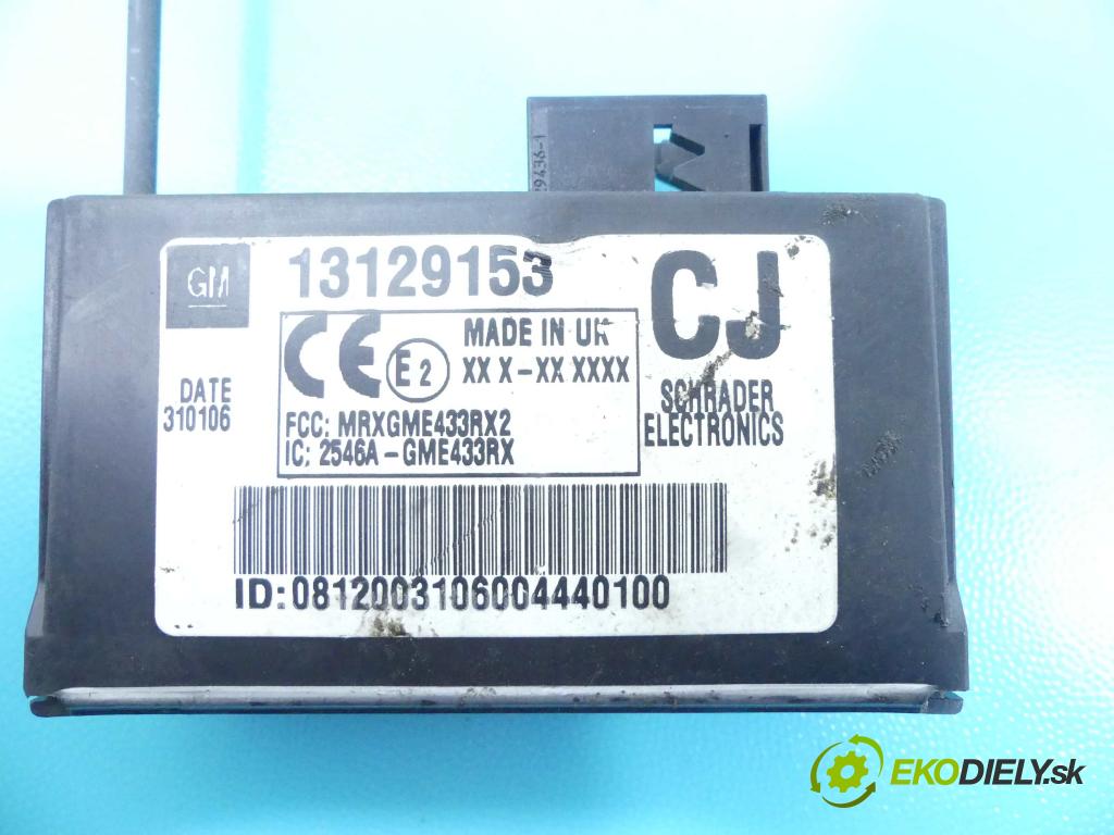 Opel Astra III 2004-2014 1.9 cdti 150 hp manual 110 kW 1910 cm3 3- modul řídící jednotka 13129153 (Ostatní)