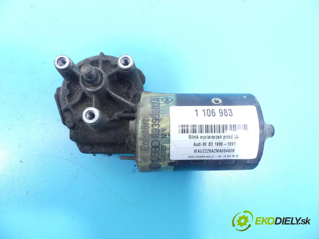 Audi 80 B3 1986-1991 2.0 16v mech 137 HP manual 101 kW 1984 cm3 4- motor stieračov predné 893955113A