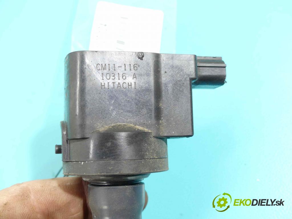 Honda CR-Z 2010-2016 1.5 hybrid 114 HP manual 84 kW 1497 cm3 3- cievka zapaľovacia CM11-116 (Zapaľovacie cievky, moduly)