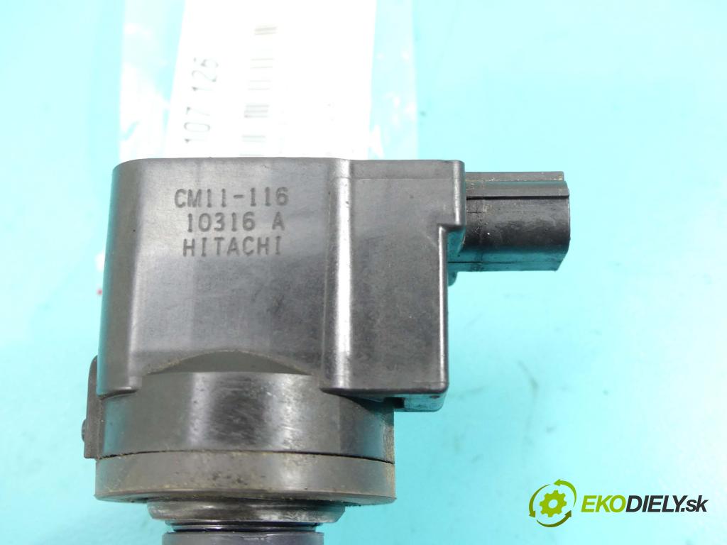 Honda CR-Z 2010-2016 1.5 hybrid 114 HP manual 84 kW 1497 cm3 3- cievka zapaľovacia CM11-116 (Zapaľovacie cievky, moduly)