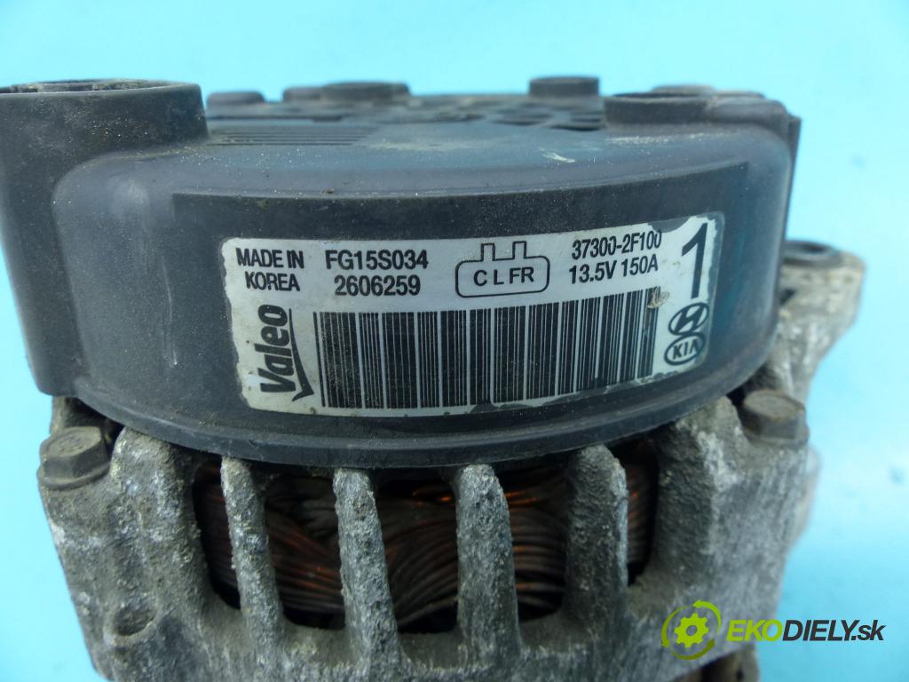Hyundai Ix35 2.0 CRDi 136 HP manual 100 kW 1995 cm3 5- Alternator 37300-2F100 (Alternátory)