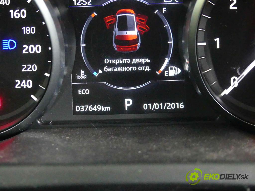 Land rover Discovery Sport 2014-2019 2.0 td 150 HP automatic 110 kW 2000 cm3 5- prístrojovka/ budíky JK7210F844ED (Prístrojové dosky, displeje)