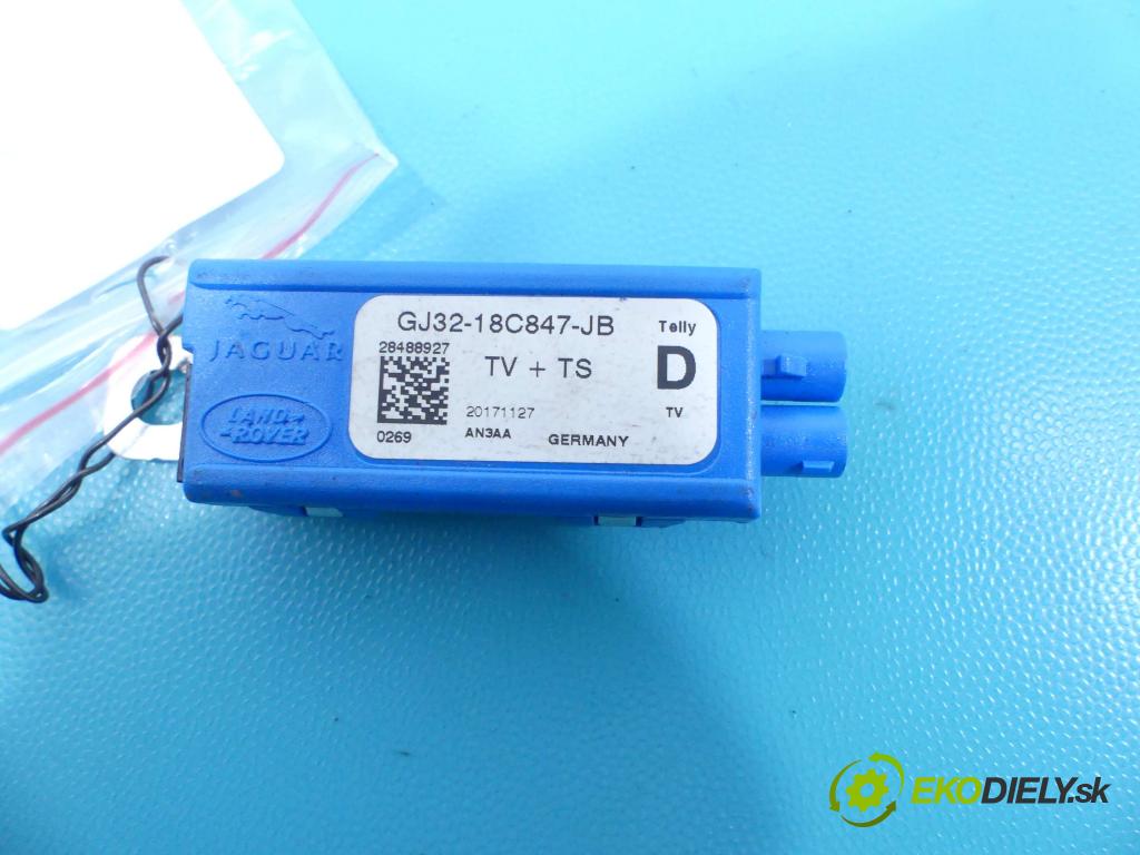 Land rover Discovery Sport 2014-2019 2.0 td 150 HP automatic 110 kW 2000 cm3 5- Zesilovač: GJ32-18C847-JB (Zosilňovače)