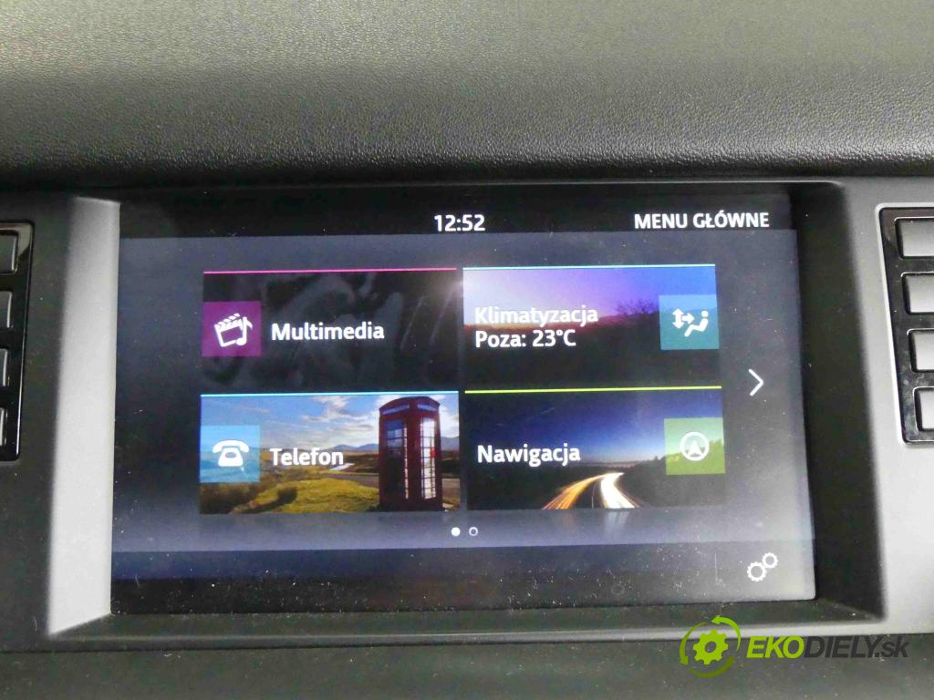 Land rover Discovery Sport 2014-2019 2.0 td 150 HP automatic 110 kW 2000 cm3 5- Zobrazit: FK72-19C299-AC (Prístrojové dosky, displeje)