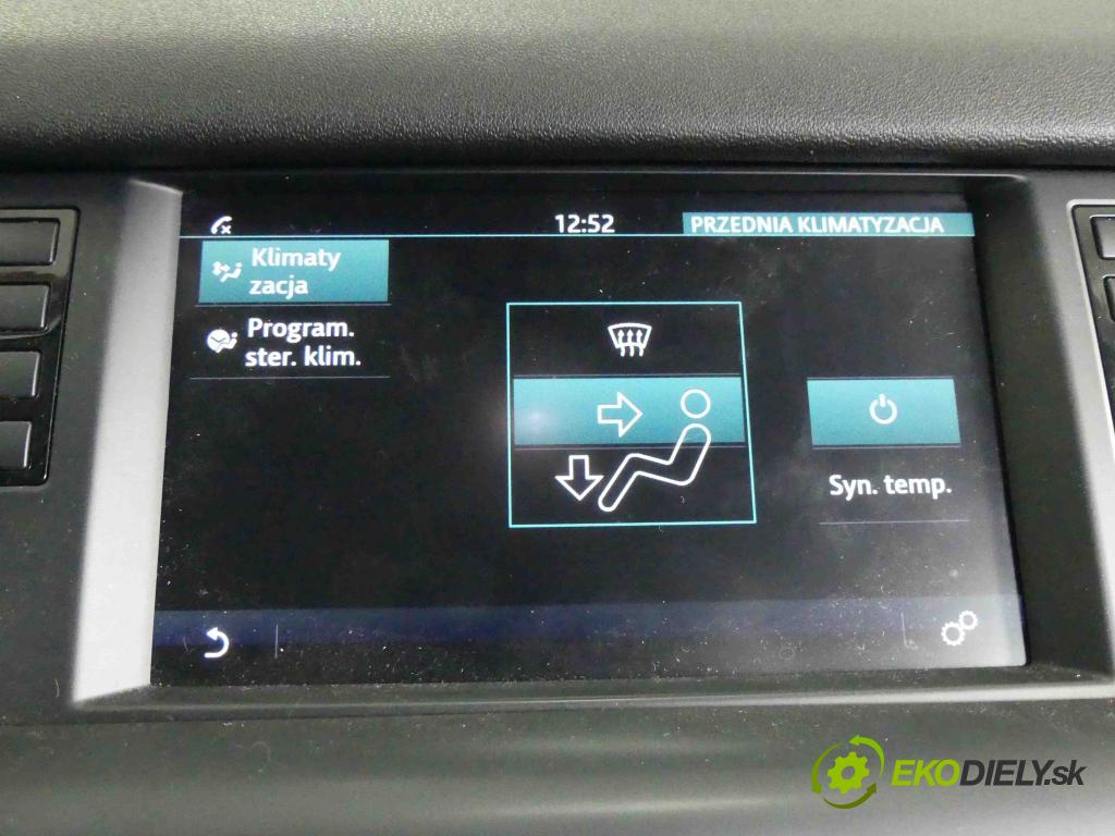 Land rover Discovery Sport 2014-2019 2.0 td 150 HP automatic 110 kW 2000 cm3 5- Zobrazit: FK72-19C299-AC (Prístrojové dosky, displeje)