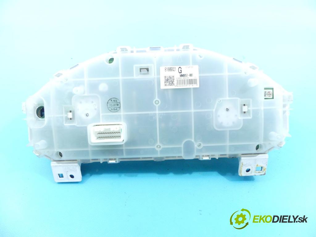 Mitsubishi Colt Z30 VI 2004-2012 1.1 12V 75 HP manual 55 kW 1124 cm3 5- prístrojovka/ budíky 8100B021 (Prístrojové dosky, displeje)
