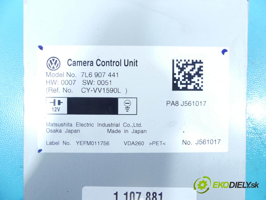 Vw Touareg I 2002-2010 4.2 B V8 310HP automatic 228 kW 4172 cm3 5- modul riadiaca jednotka 7L6907441 (Ostatné)