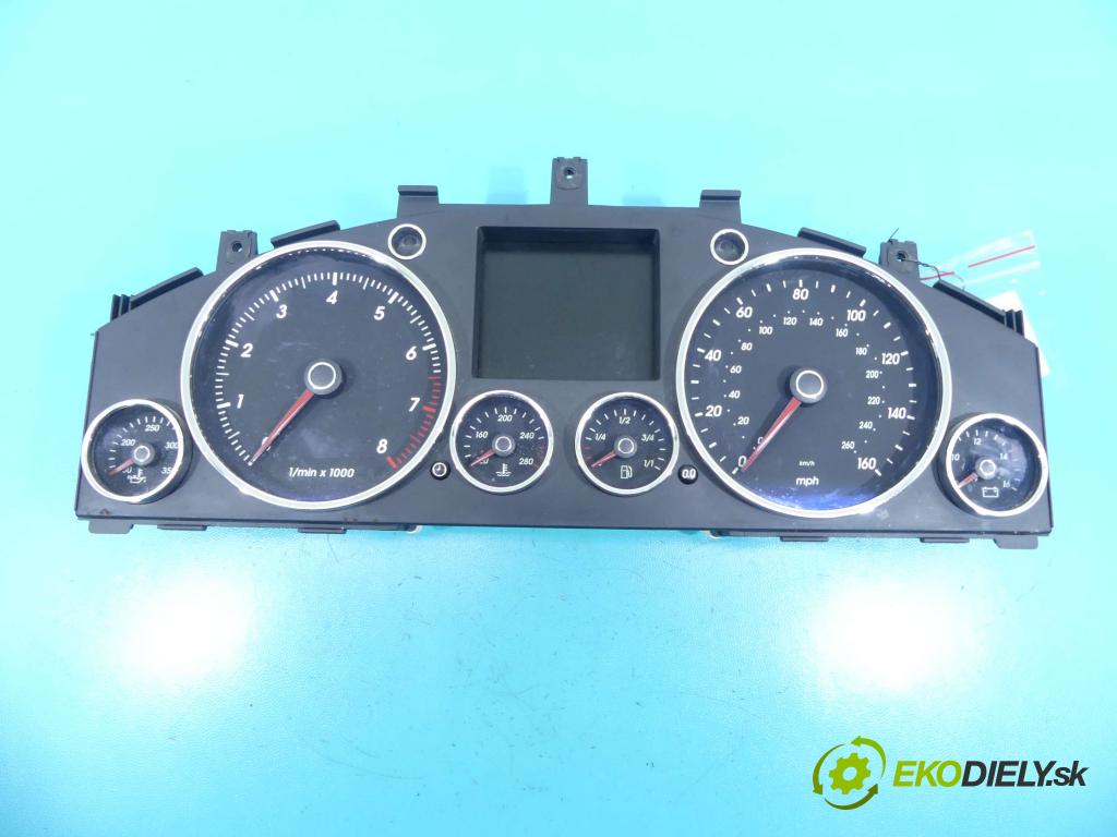 Vw Touareg I 2002-2010 4.2 B V8 310HP automatic 228 kW 4172 cm3 5- prístrojovka/ budíky 0263655010 (Prístrojové dosky, displeje)