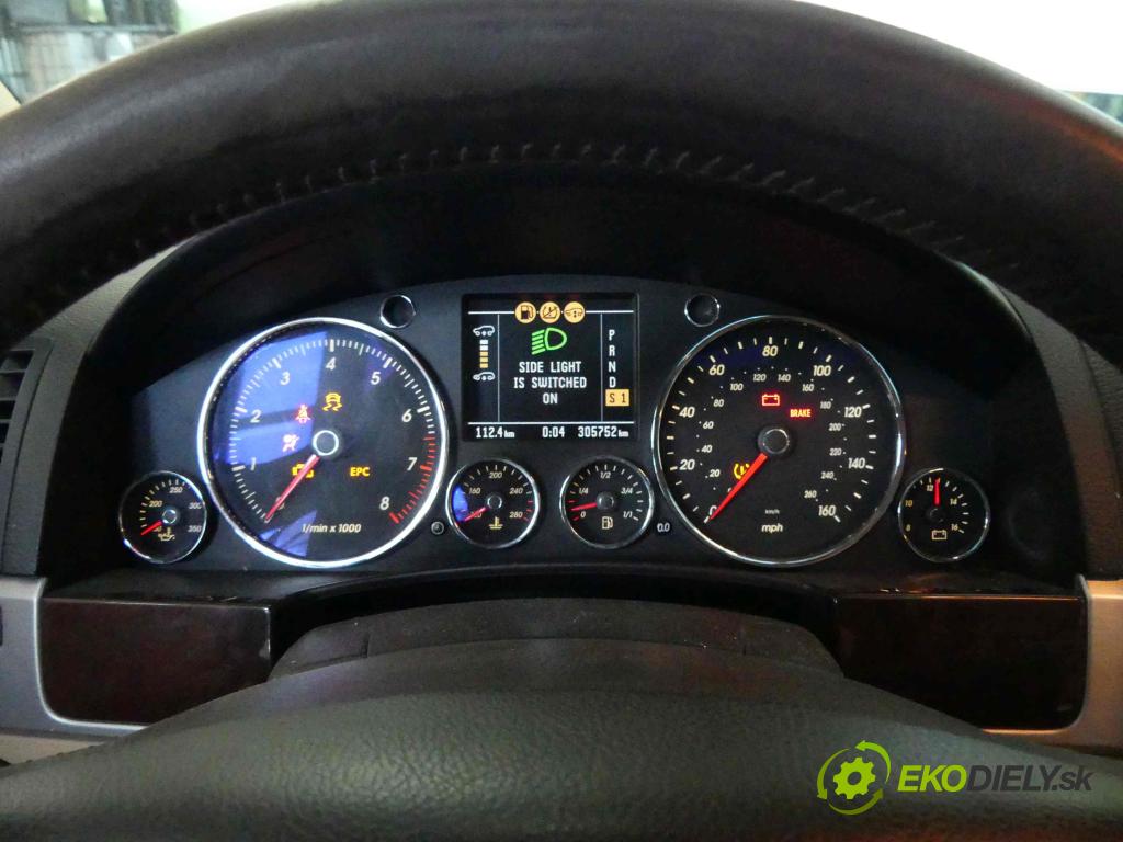 Vw Touareg I 2002-2010 4.2 B V8 310HP automatic 228 kW 4172 cm3 5- prístrojovka/ budíky 0263655010 (Prístrojové dosky, displeje)