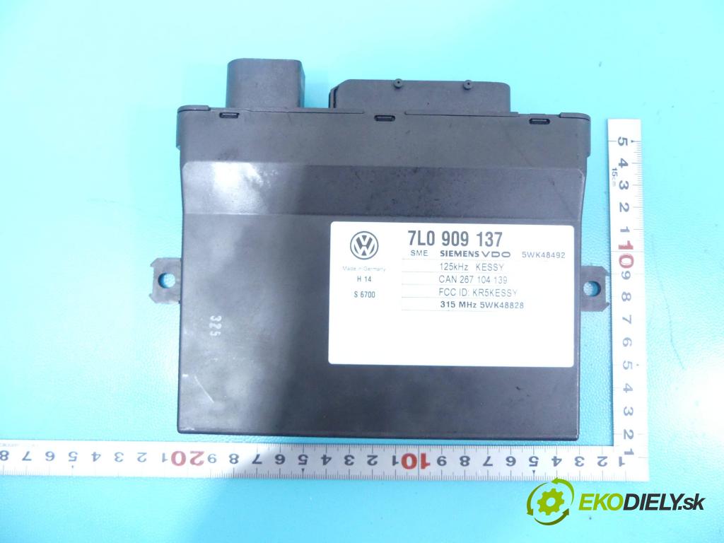 Vw Touareg I 2002-2010 4.2 B V8 310HP automatic 228 kW 4172 cm3 5- modul riadiaca jednotka 7L0909137 (Ostatné)