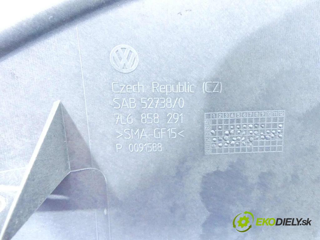 Vw Touareg I 2002-2010 4.2 B V8 310HP automatic 228 kW 4172 cm3 5- kryt plastická: 7L6858291