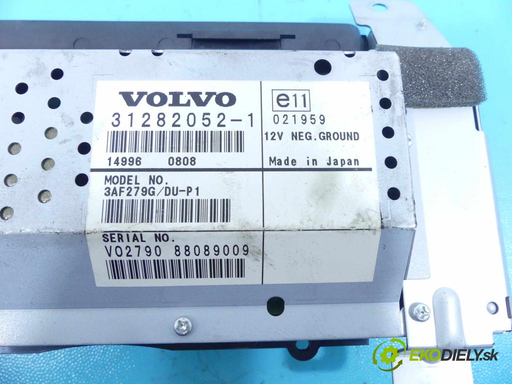 Volvo V50 2.0d 136 HP manual 100 kW 1997 cm3 5- Zobrazit: 31282052-1 (Prístrojové dosky, displeje)