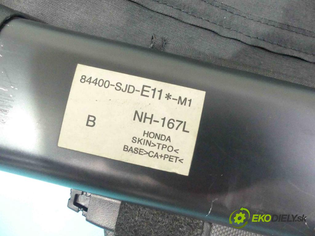 Honda Fr-v 1.8 16v 140 HP manual 103 kW 1799 cm3 5- roleta 84400-SJD-E11-M1 (Rolety kufra)