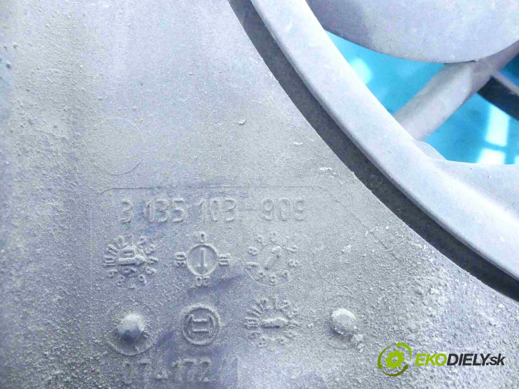Opel Astra III 2004-2014 1,3.0 CDTI 90 HP manual 66 kW 1248 cm3 5- Ventilátor chladiča 0130303304