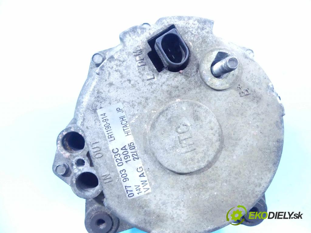 Vw Touareg I 2002-2010 4.2 B V8 310HP automatic 228 kW 4172 cm3 5- Alternator  (Alternátory)