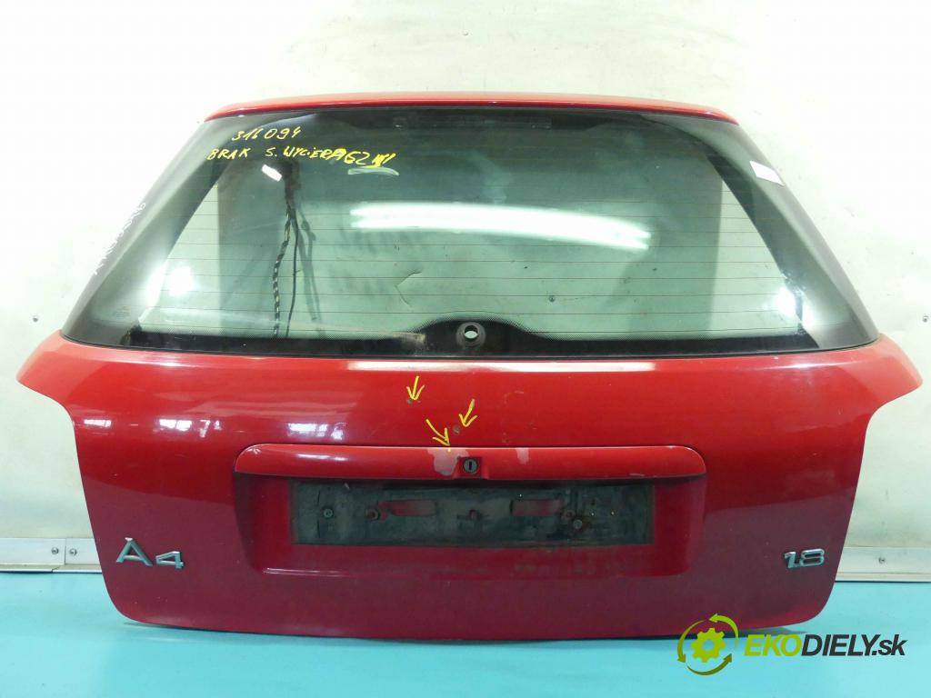 Audi A4 B5 1994-2001 1.8 20v 125 hp manual 92 kW 1781 cm3 5- zadní kufrové dveře  (Zadní kapoty)
