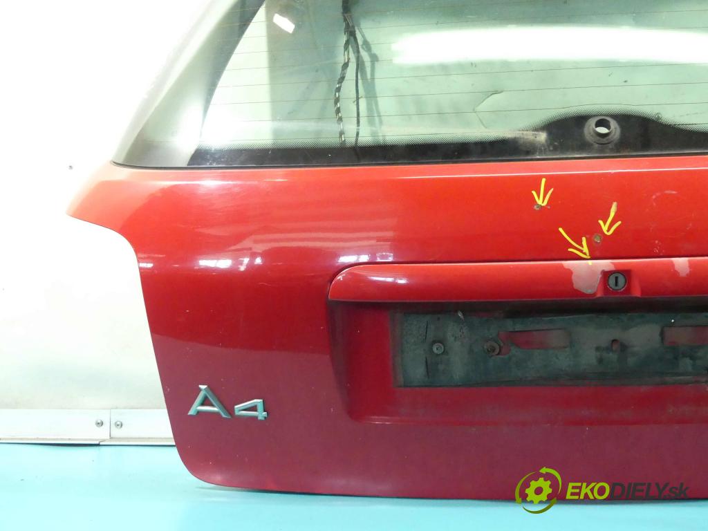 Audi A4 B5 1994-2001 1.8 20v 125 hp manual 92 kW 1781 cm3 5- zadní kufrové dveře  (Zadní kapoty)
