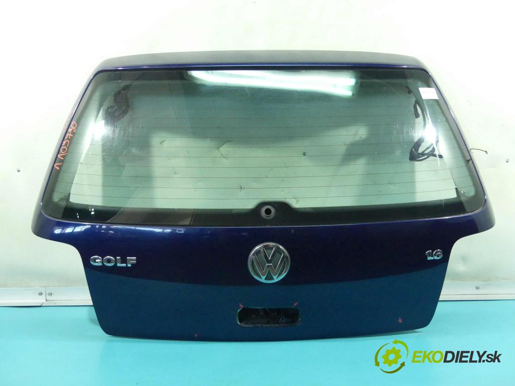 Vw Golf IV 1997-2003 1.6 SR 101 hp manual 74 kW 1595 cm3 5- zadní kufrové dveře  (Zadní kapoty)