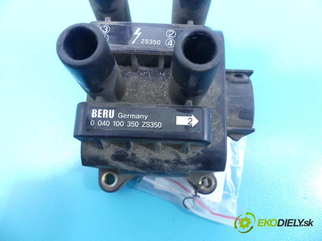Ford Fiesta Mk5 1995-2002 1.2 16v 75 HP manual 55 kW 1242 cm3 5- cievka zapaľovacia 0040100350 (Zapaľovacie cievky, moduly)