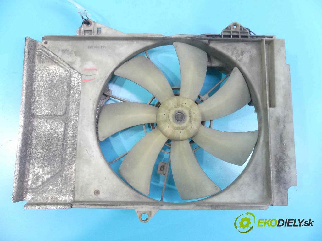 Toyota Yaris I 1999-2005 1.5 vvti 106 HP manual 78 kW 1497 cm3 3- Ventilátor chladiča 16363-23010